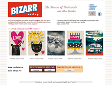 Tablet Screenshot of bizarrverlag.com
